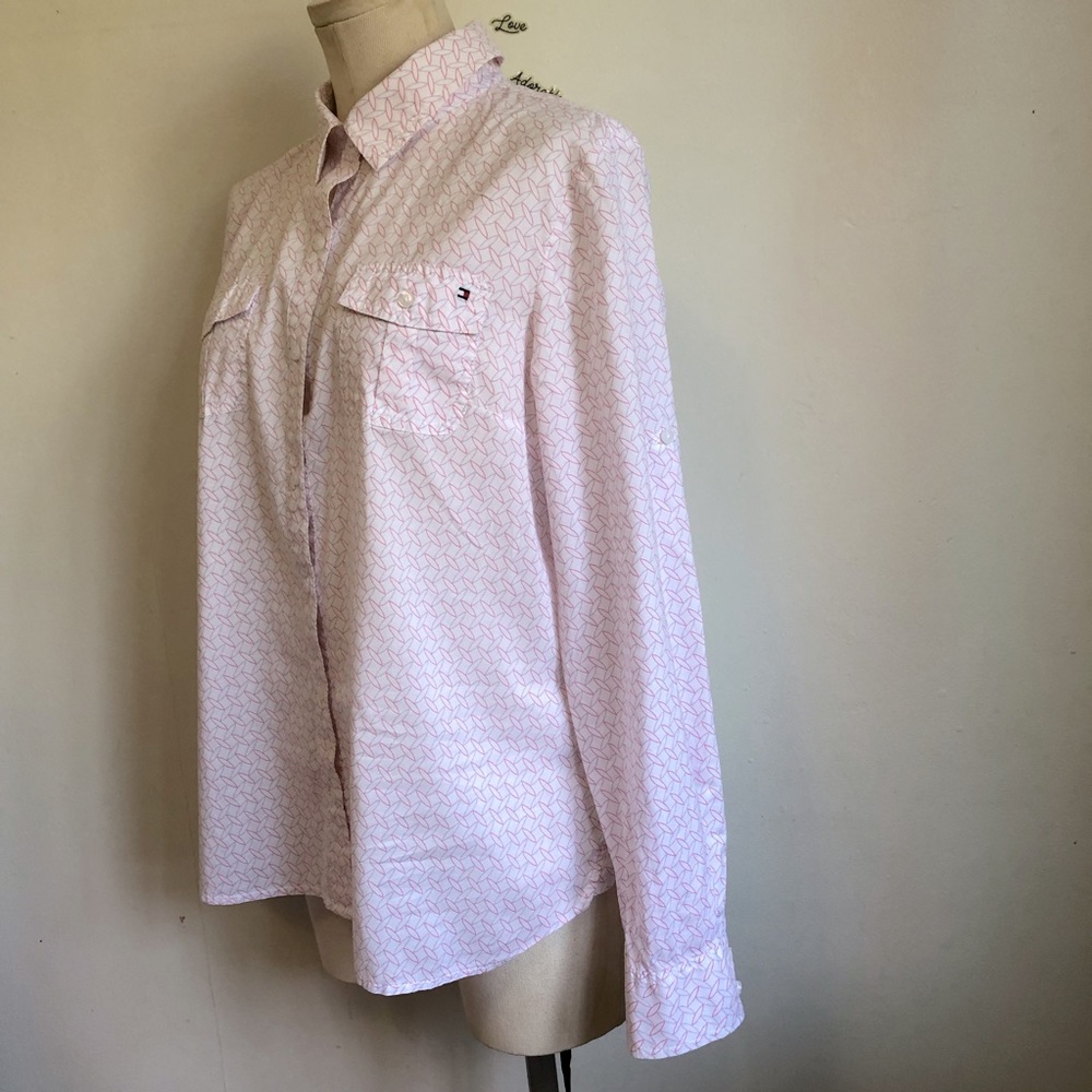 Tommy Hilfiger Button Down, Long Sleeve Blouse
